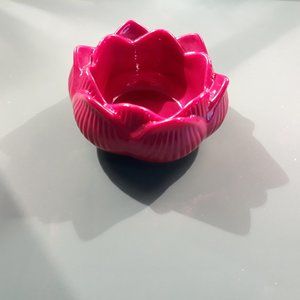 Lotus Resin Tealight/Small Candle Holder